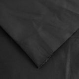 Depeche leather wear Feminine Trine top in soft leather quality Tops 099 Black (Nero)
