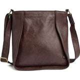 DEPECHE Feminine leather crossover bag Cross over 106 Coffee