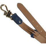 DEPECHE Feminine suede belt with buckle Belt 031 Ocean