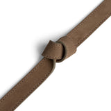 DEPECHE Feminine suede belt with buckle Belts 224 Taupe