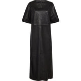 Depeche leather wear Fia leather dress Dresses 099 Black