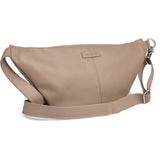 DEPECHE Functional and beautiful leather bumbag Bumbag 038 Dusty taupe
