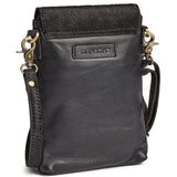 DEPECHE Hair-on mobilebag Mobilebag 095 Jet Black