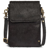 DEPECHE Hair-on mobilebag Mobilebag 095 Jet Black