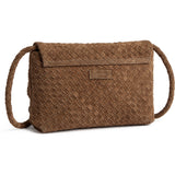 DEPECHE Handwoven suede crossover bag Cross over 007 Mud