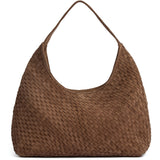 DEPECHE Handwoven suede handbag Shoulderbag / Handbag 007 Mud