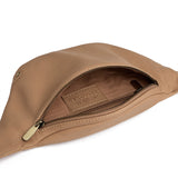 DEPECHE High-quality leather bumbag Bumbag 156 Camel