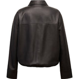 Depeche leather wear Isla Bomber Jacket Jacket 008 Chocolate