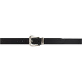 DEPECHE Jeans belt Belt 300 Black/Amr silver