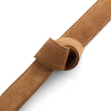 DEPECHE Jeans belt Belt 327 Dark Camel