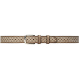 DEPECHE Jeans belt decorated with hole pattern Belts 020 Taupe (visione)