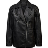 Depeche leather wear Jila Biker Blaze Blazer 099 Black