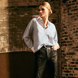 Depeche Clothing Karen Stripe Shirt Shirts 251 Blue Stripe