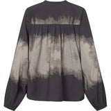 Depeche Clothing Kia blouse in beautiful print Blouse 268 Grey Printed