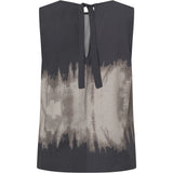 Depeche Clothing Kia top in beautiful print Tops 268 Grey Printed