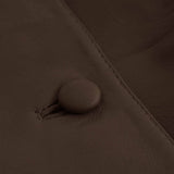 Depeche leather wear Kimmi suit vest in soft leather quality Vest 214 Dark Chocolate