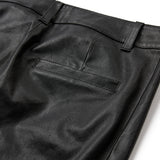 Depeche leather wear Kiri Boot Cut Leather Pants Pants 099 Black