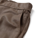 Depeche leather wear Lauren MW 7/8 Leather Pants Pants 020 Taupe