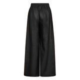 Depeche leather wear Lauren MW Full Length Leather Pants Pants 099 Black