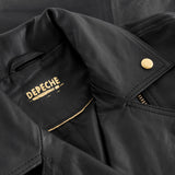 Depeche leather wear Leah biker jacket in soft and delicious leather Jackets 190 Black / Gold