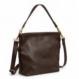 DEPECHE Leather Shopper Shopper 106 Coffee