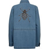 Depeche Clothing Lilly Denim Jacket Jackets 029 Blue