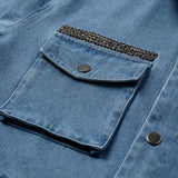 Depeche Clothing Lilly Denim Jacket Jackets 029 Blue