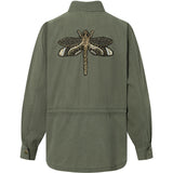 Depeche Clothing Lilly cargo jacket Jackets 054 Khaki (Visione)