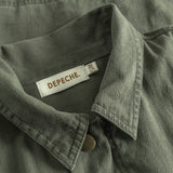 Depeche Clothing Lilly cargo jacket Jackets 054 Khaki (Visione)