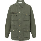 Depeche Clothing Lilly cargo jacket Jackets 054 Khaki (Visione)
