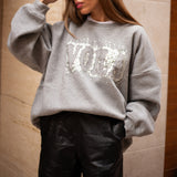 Depeche Clothing Lilu Sweatshirt Sweat 282 Grey Melange