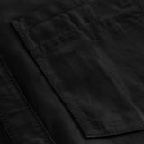 Depeche leather wear Long Tielde leather shirt in soft quality Shirts 099 Black (Nero)