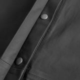 Depeche leather wear Long shirt dress Dresses 099 Black (Nero)