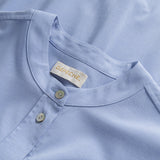 Depeche Clothing Long sleeve oversize Fay shirt Shirts 029 Blue