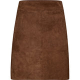 Depeche leather wear Lorina suede skirt Skirts 311 Wood