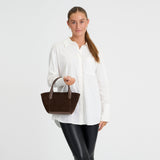 DEPECHE Madrid Handbag Shoulderbag / Handbag 008 Chocolate
