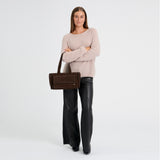 DEPECHE Madrid Shoulderbag Shoulderbag / Handbag 008 Chocolate
