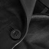 Depeche leather wear Manna leather jacket Jackets 099 Black (Nero)