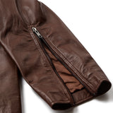 Depeche leather wear Margo leather jacket Jacket 106 Coffee