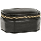 DEPECHE Medium jewellery box in leather Accessories 099 Black (Nero)