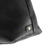 DEPECHE Medium leather handbag in soft quality Shoulderbag / Handbag 099 Black (Nero)