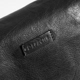 DEPECHE Minimalist clutch in soft leather quality Clutch 099 Black (Nero)