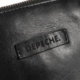 DEPECHE Mobile bag decorated with weaving Mobilebag 099 Black (Nero)