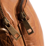 DEPECHE Mobile bag in delicious leather quality Mobilebag 014 Cognac