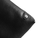 DEPECHE Mobile bag in soft leather Mobilebag 099 Black (Nero)