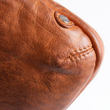 DEPECHE Mobile bag in soft vintage look leather Mobilebag 014 Cognac
