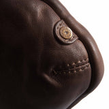 DEPECHE Mobile bag in soft vintage look leather Mobilebag 068 Winter brown