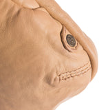 DEPECHE Mobile bag in soft vintage look leather Mobilebag 156 Camel