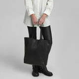 DEPECHE Musthave shopper leatherbag Shopper 099 Black