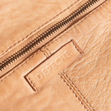 DEPECHE Musthave shopper leatherbag Shopper 156 Camel